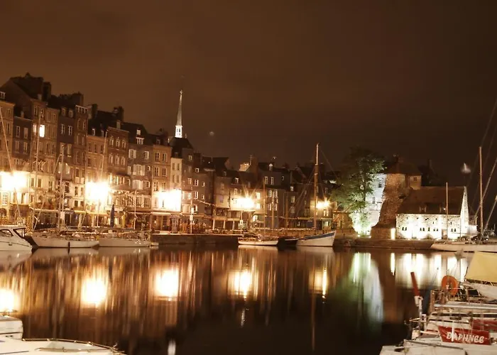 A La Terrasse Coeur Lägenhet Honfleur